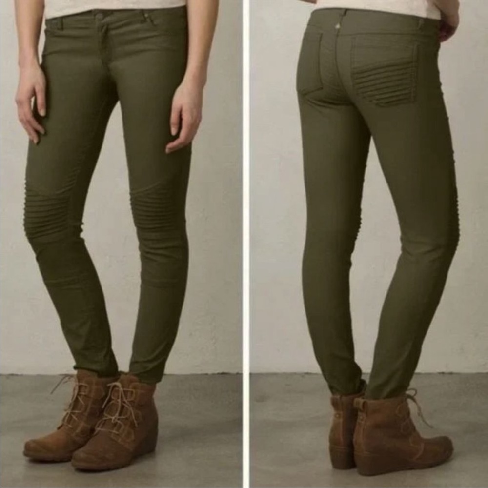 Prana Olive Skinny Pants